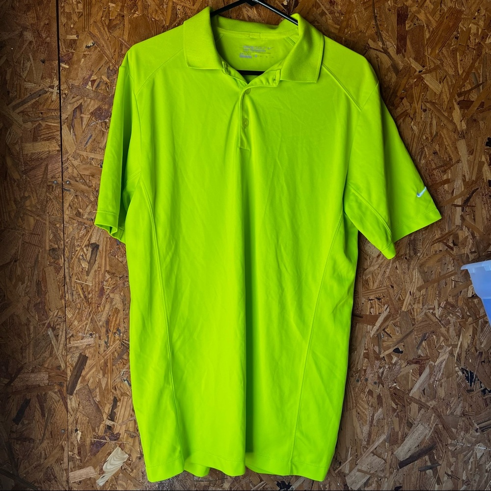 Nike Golf Tour Performance green polo Medium Tall MT